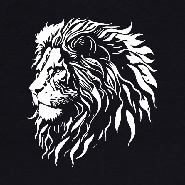 lion animal design by lkn